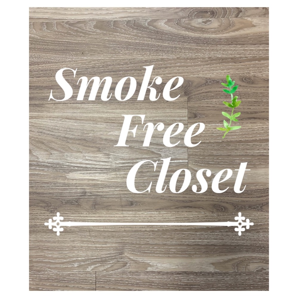 Your purchase is from a smoke free home